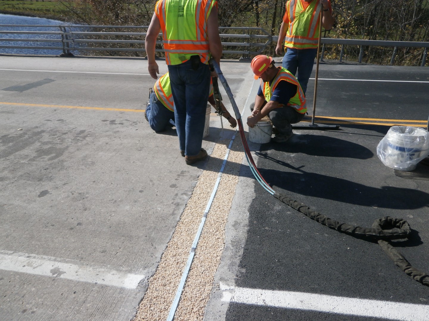 Percol Concrete Welder Bridge Header Repair